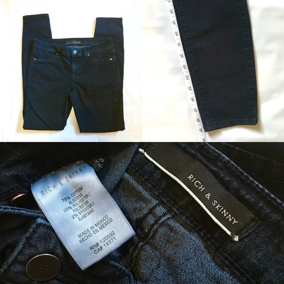LAST CHANCE!!  Rich & Skinny Carly Blue Jegging Jeans - Picture 7 of 7